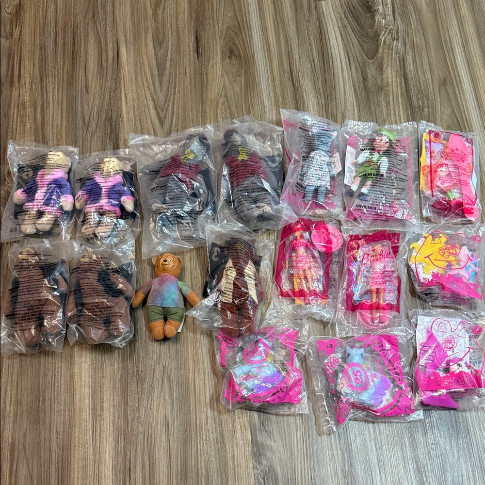 McDonalds Happy Meal Toys Lot Country Bears My Little Pony Madame Alexander NEW